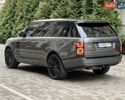 Сірий Ленд Ровер Рендж Ровер, об'ємом двигуна 5 л та пробігом 132 тис. км за 59900 $, фото 9 на Automoto.ua
