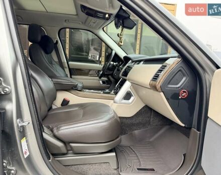 Серый Ленд Ровер Рендж Ровер, объемом двигателя 2.99 л и пробегом 98 тыс. км за 47999 $, фото 10 на Automoto.ua