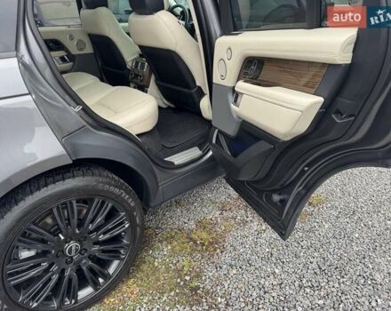 Серый Ленд Ровер Рендж Ровер, объемом двигателя 3 л и пробегом 161 тыс. км за 51900 $, фото 11 на Automoto.ua