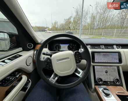 Серый Ленд Ровер Рендж Ровер, объемом двигателя 2.99 л и пробегом 61 тыс. км за 63000 $, фото 23 на Automoto.ua