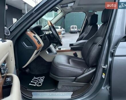 Серый Ленд Ровер Рендж Ровер, объемом двигателя 2.99 л и пробегом 55 тыс. км за 83000 $, фото 9 на Automoto.ua