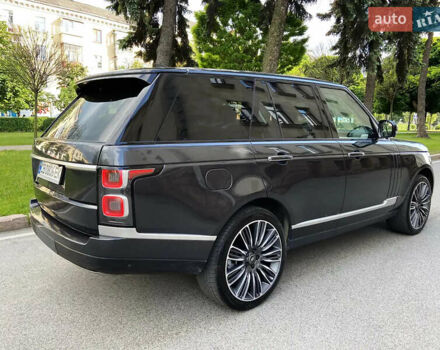 Серый Ленд Ровер Рендж Ровер, объемом двигателя 5 л и пробегом 69 тыс. км за 55000 $, фото 14 на Automoto.ua