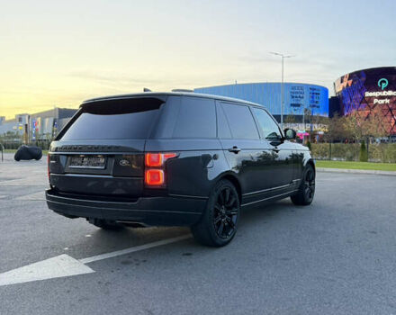 Серый Ленд Ровер Рендж Ровер, объемом двигателя 5 л и пробегом 150 тыс. км за 70000 $, фото 11 на Automoto.ua