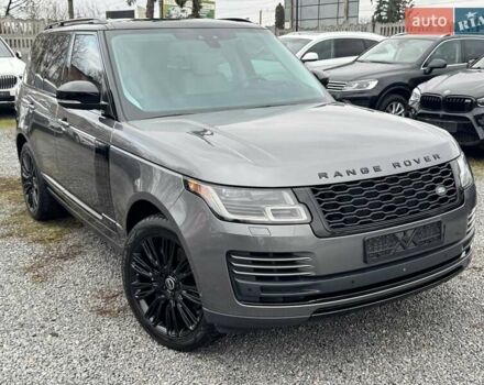 Серый Ленд Ровер Рендж Ровер, объемом двигателя 3 л и пробегом 161 тыс. км за 51900 $, фото 28 на Automoto.ua