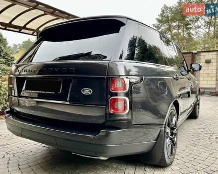 Серый Ленд Ровер Рендж Ровер, объемом двигателя 4.37 л и пробегом 48 тыс. км за 95000 $, фото 15 на Automoto.ua