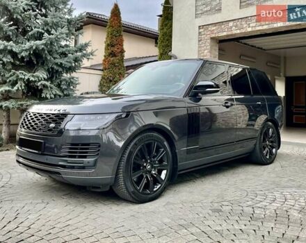 Серый Ленд Ровер Рендж Ровер, объемом двигателя 4.37 л и пробегом 48 тыс. км за 95000 $, фото 2 на Automoto.ua