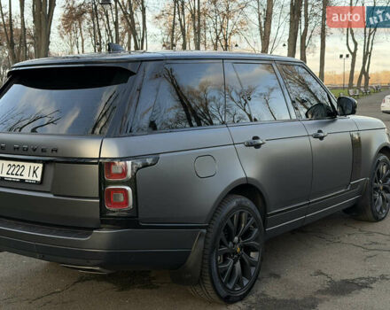 Серый Ленд Ровер Рендж Ровер, объемом двигателя 4.37 л и пробегом 110 тыс. км за 86000 $, фото 4 на Automoto.ua