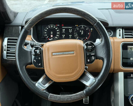 Серый Ленд Ровер Рендж Ровер, объемом двигателя 4.4 л и пробегом 183 тыс. км за 64000 $, фото 14 на Automoto.ua