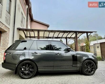Серый Ленд Ровер Рендж Ровер, объемом двигателя 4.37 л и пробегом 48 тыс. км за 95000 $, фото 19 на Automoto.ua