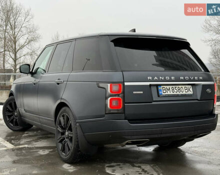 Серый Ленд Ровер Рендж Ровер, объемом двигателя 4.4 л и пробегом 183 тыс. км за 64000 $, фото 2 на Automoto.ua