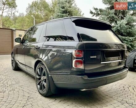 Серый Ленд Ровер Рендж Ровер, объемом двигателя 4.37 л и пробегом 48 тыс. км за 95000 $, фото 8 на Automoto.ua