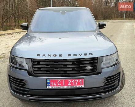 Серый Ленд Ровер Рендж Ровер, объемом двигателя 3 л и пробегом 37 тыс. км за 53900 $, фото 22 на Automoto.ua