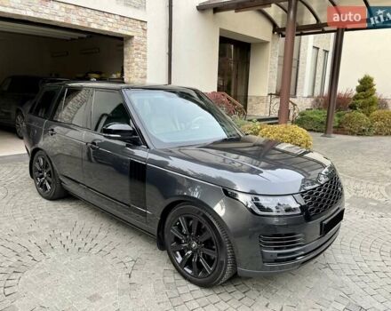 Серый Ленд Ровер Рендж Ровер, объемом двигателя 4.37 л и пробегом 48 тыс. км за 95000 $, фото 9 на Automoto.ua