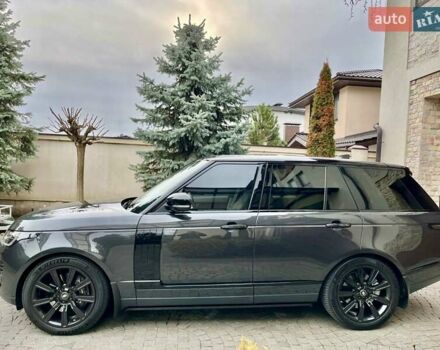 Серый Ленд Ровер Рендж Ровер, объемом двигателя 4.37 л и пробегом 48 тыс. км за 95000 $, фото 28 на Automoto.ua