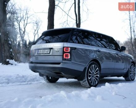 Серый Ленд Ровер Рендж Ровер, объемом двигателя 3 л и пробегом 125 тыс. км за 69000 $, фото 8 на Automoto.ua