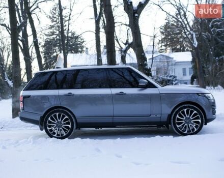 Серый Ленд Ровер Рендж Ровер, объемом двигателя 3 л и пробегом 125 тыс. км за 69000 $, фото 4 на Automoto.ua