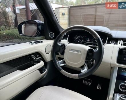 Серый Ленд Ровер Рендж Ровер, объемом двигателя 4.37 л и пробегом 48 тыс. км за 95000 $, фото 44 на Automoto.ua