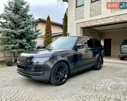 Серый Ленд Ровер Рендж Ровер, объемом двигателя 4.37 л и пробегом 48 тыс. км за 95000 $, фото 1 на Automoto.ua