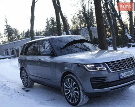 Серый Ленд Ровер Рендж Ровер, объемом двигателя 3 л и пробегом 125 тыс. км за 69000 $, фото 3 на Automoto.ua