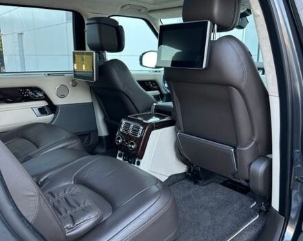 Сірий Ленд Ровер Рендж Ровер, об'ємом двигуна 4.37 л та пробігом 119 тис. км за 90000 $, фото 25 на Automoto.ua