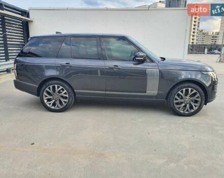 Серый Ленд Ровер Рендж Ровер, объемом двигателя 4.37 л и пробегом 110 тыс. км за 80900 $, фото 12 на Automoto.ua