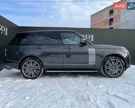 Серый Ленд Ровер Рендж Ровер, объемом двигателя 4.37 л и пробегом 94 тыс. км за 103000 $, фото 9 на Automoto.ua