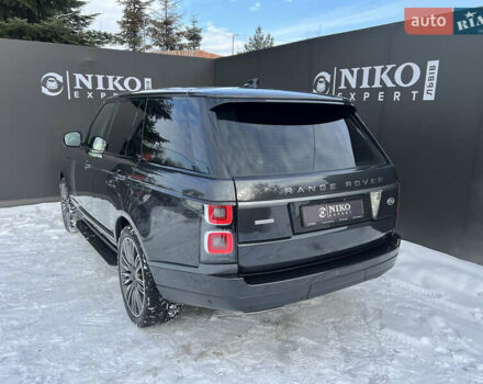 Серый Ленд Ровер Рендж Ровер, объемом двигателя 4.37 л и пробегом 94 тыс. км за 103000 $, фото 6 на Automoto.ua