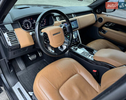 Серый Ленд Ровер Рендж Ровер, объемом двигателя 4.37 л и пробегом 90 тыс. км за 84500 $, фото 21 на Automoto.ua