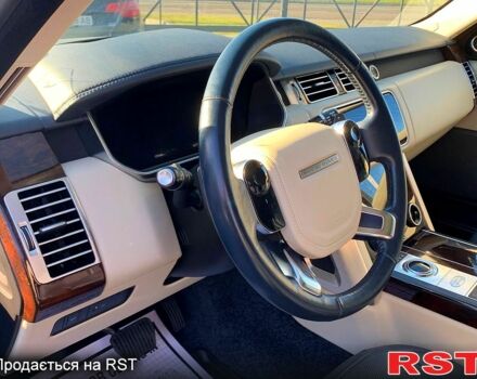 Серый Ленд Ровер Рендж Ровер, объемом двигателя 3 л и пробегом 17600 тыс. км за 49500 $, фото 9 на Automoto.ua