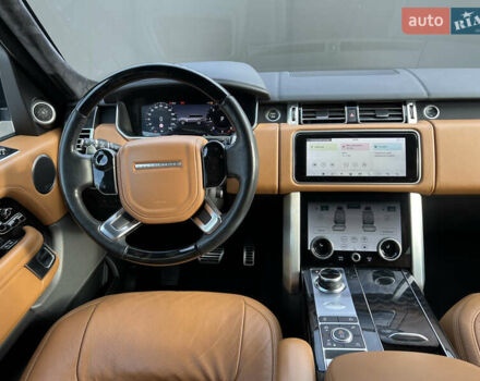 Серый Ленд Ровер Рендж Ровер, объемом двигателя 4.37 л и пробегом 94 тыс. км за 103000 $, фото 18 на Automoto.ua