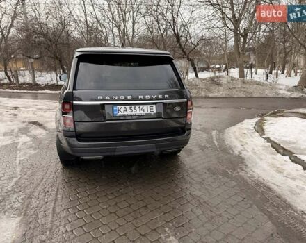 Сірий Ленд Ровер Рендж Ровер, об'ємом двигуна 4.37 л та пробігом 127 тис. км за 73000 $, фото 2 на Automoto.ua