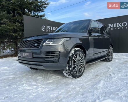 Серый Ленд Ровер Рендж Ровер, объемом двигателя 4.37 л и пробегом 94 тыс. км за 103000 $, фото 1 на Automoto.ua