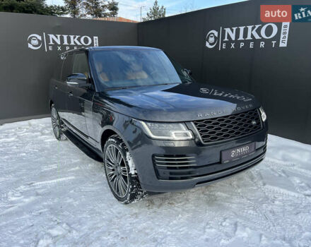 Серый Ленд Ровер Рендж Ровер, объемом двигателя 4.37 л и пробегом 94 тыс. км за 103000 $, фото 12 на Automoto.ua