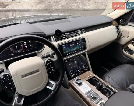 Сірий Ленд Ровер Рендж Ровер, об'ємом двигуна 4.37 л та пробігом 127 тис. км за 73000 $, фото 8 на Automoto.ua