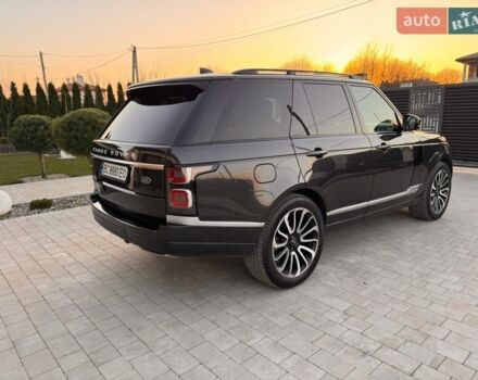 Серый Ленд Ровер Рендж Ровер, объемом двигателя 2.99 л и пробегом 112 тыс. км за 65000 $, фото 7 на Automoto.ua