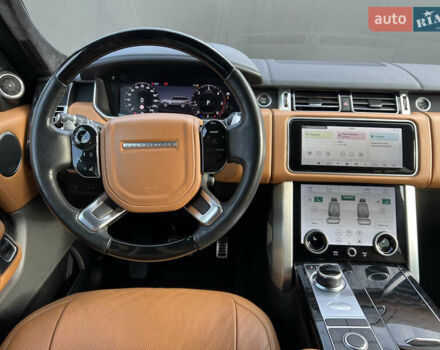 Серый Ленд Ровер Рендж Ровер, объемом двигателя 4.37 л и пробегом 94 тыс. км за 103000 $, фото 19 на Automoto.ua