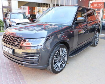 Серый Ленд Ровер Рендж Ровер, объемом двигателя 4.4 л и пробегом 93 тыс. км за 99900 $, фото 2 на Automoto.ua