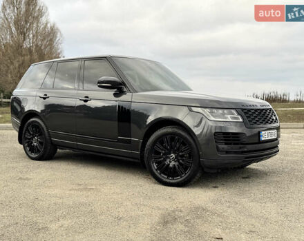 Серый Ленд Ровер Рендж Ровер, объемом двигателя 4.37 л и пробегом 90 тыс. км за 84500 $, фото 5 на Automoto.ua