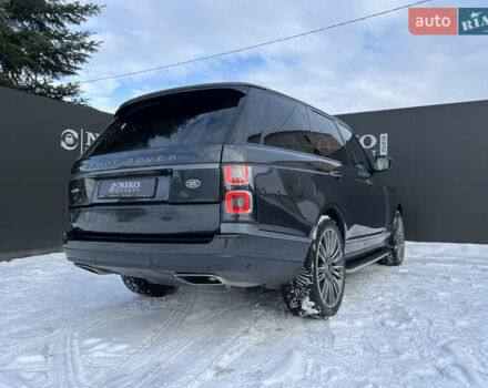 Серый Ленд Ровер Рендж Ровер, объемом двигателя 4.37 л и пробегом 94 тыс. км за 103000 $, фото 7 на Automoto.ua