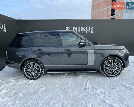 Серый Ленд Ровер Рендж Ровер, объемом двигателя 4.37 л и пробегом 94 тыс. км за 103000 $, фото 10 на Automoto.ua