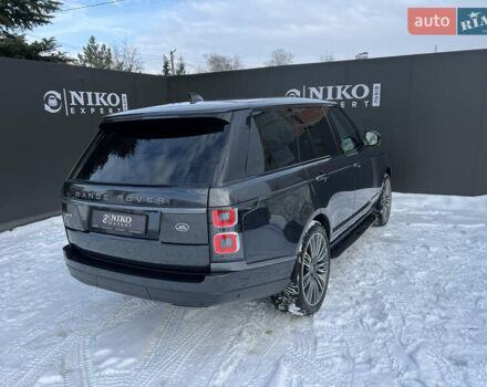 Серый Ленд Ровер Рендж Ровер, объемом двигателя 4.37 л и пробегом 94 тыс. км за 103000 $, фото 8 на Automoto.ua