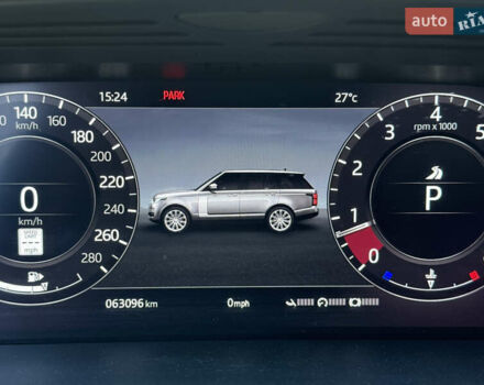 Серый Ленд Ровер Рендж Ровер, объемом двигателя 5 л и пробегом 63 тыс. км за 69999 $, фото 4 на Automoto.ua