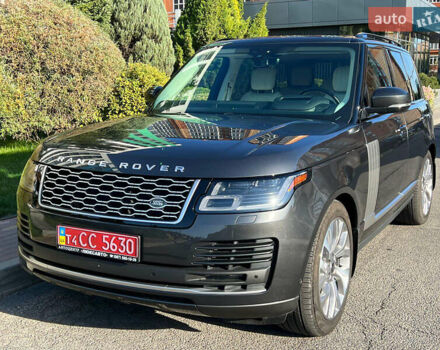 Серый Ленд Ровер Рендж Ровер, объемом двигателя 5 л и пробегом 63 тыс. км за 69999 $, фото 24 на Automoto.ua