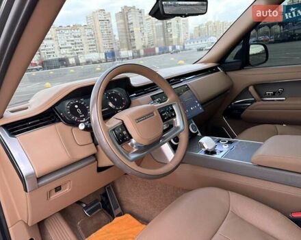 Серый Ленд Ровер Рендж Ровер, объемом двигателя 4.39 л и пробегом 35 тыс. км за 239999 $, фото 21 на Automoto.ua