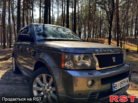 Серый Ленд Ровер Рендж Ровер, объемом двигателя 4.2 л и пробегом 215 тыс. км за 12700 $, фото 1 на Automoto.ua