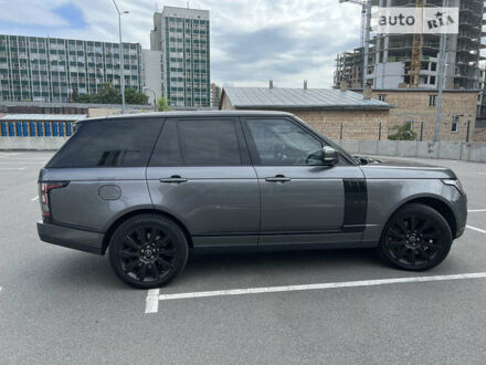 Серый Ленд Ровер Рендж Ровер, объемом двигателя 4.4 л и пробегом 190 тыс. км за 34000 $, фото 1 на Automoto.ua