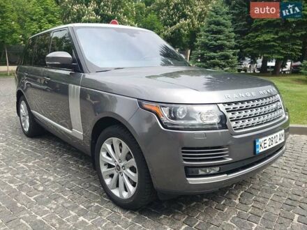 Ленд Ровер Рендж Ровер 2015 в Днепре (Днепропетровске) на Automoto.ua Серый Ленд Ровер Рендж Ровер, объемом двигателя 2.99 л и пробегом 247 тыс. км за 31000 $, фото 1 на Automoto.ua