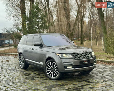 Сірий Ленд Ровер Рендж Ровер, об'ємом двигуна 4.37 л та пробігом 124 тис. км за 38999 $, фото 1 на Automoto.ua