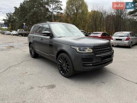 Сірий Ленд Ровер Рендж Ровер, об'ємом двигуна 4.37 л та пробігом 168 тис. км за 49700 $, фото 1 на Automoto.ua