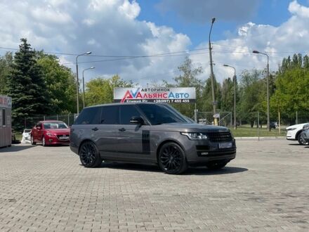 Ленд Ровер Рендж Ровер 2016 в Кривом Роге на Automoto.ua Серый Ленд Ровер Рендж Ровер, объемом двигателя 4.4 л и пробегом 156 тыс. км за 47999 $, фото 1 на Automoto.ua